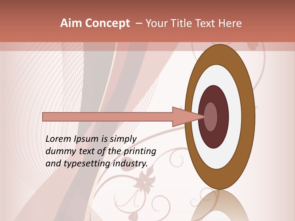 Illustration Lines Backdrop PowerPoint Template