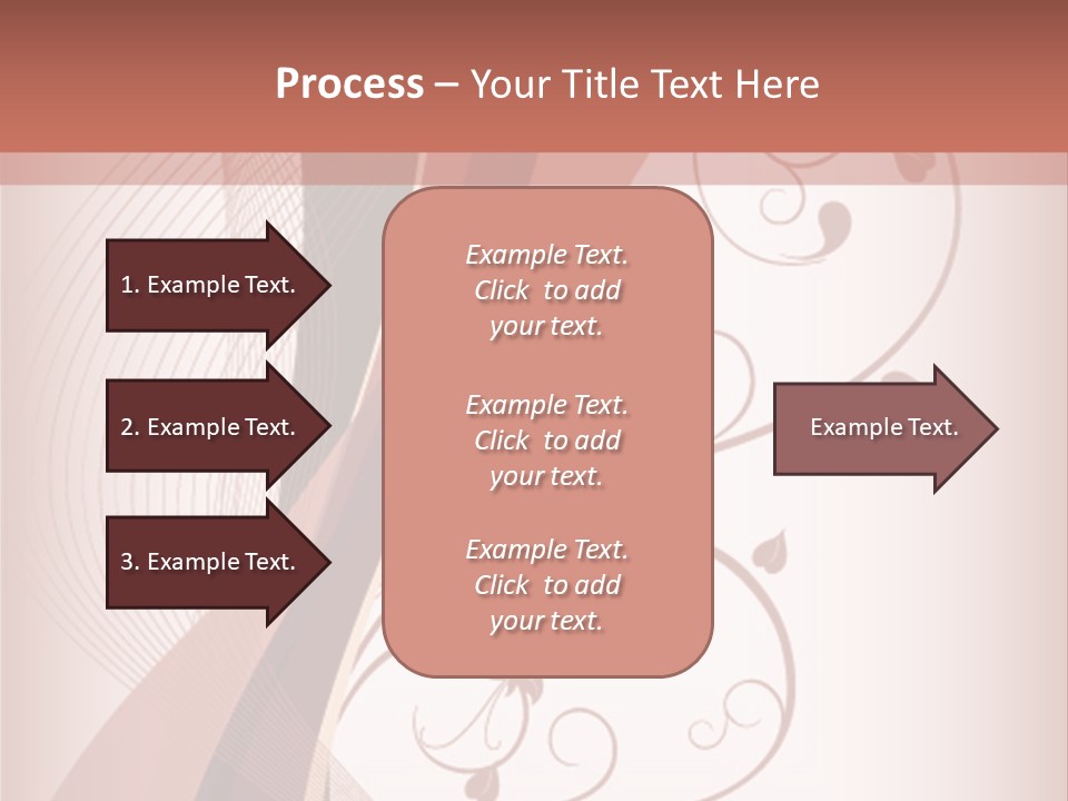 Illustration Lines Backdrop PowerPoint Template