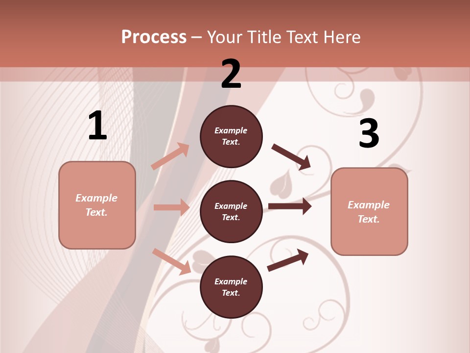 Illustration Lines Backdrop PowerPoint Template