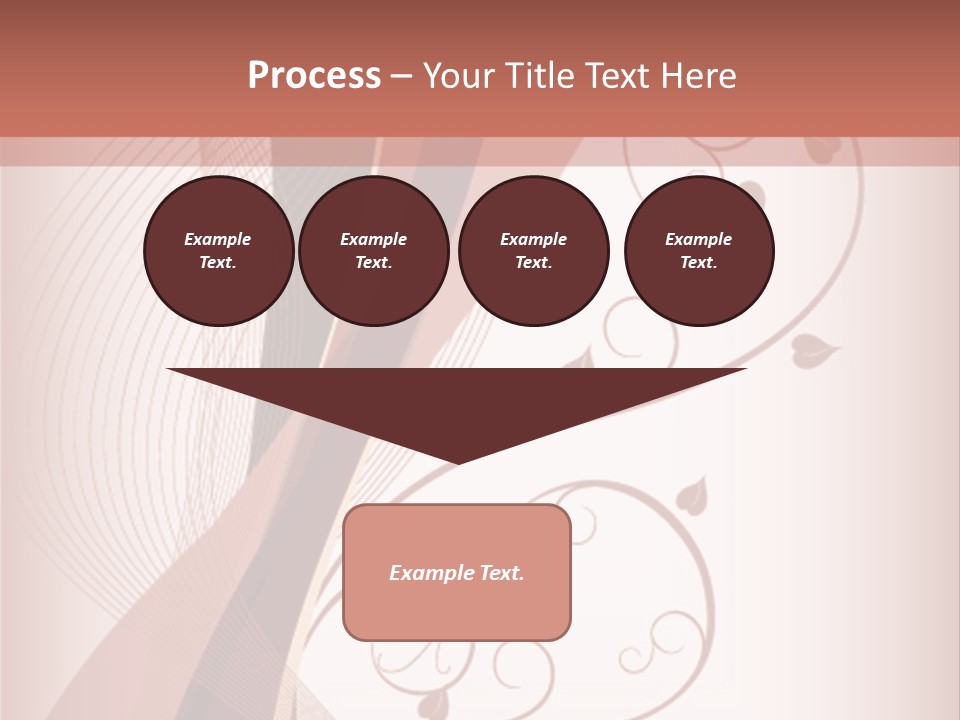 Illustration Lines Backdrop PowerPoint Template