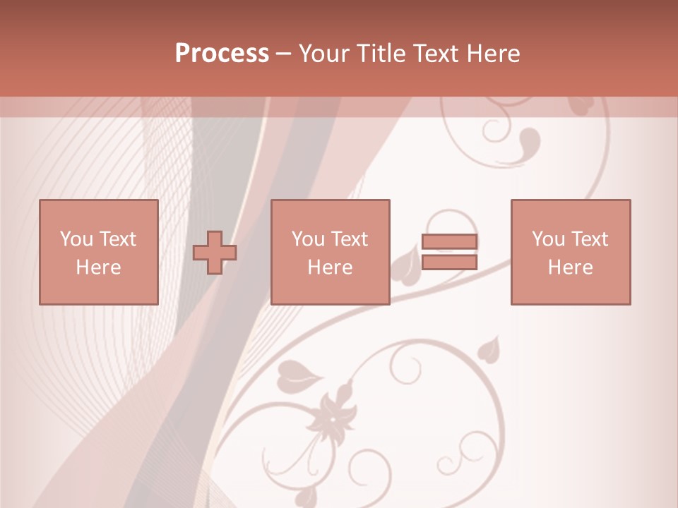 Illustration Lines Backdrop PowerPoint Template