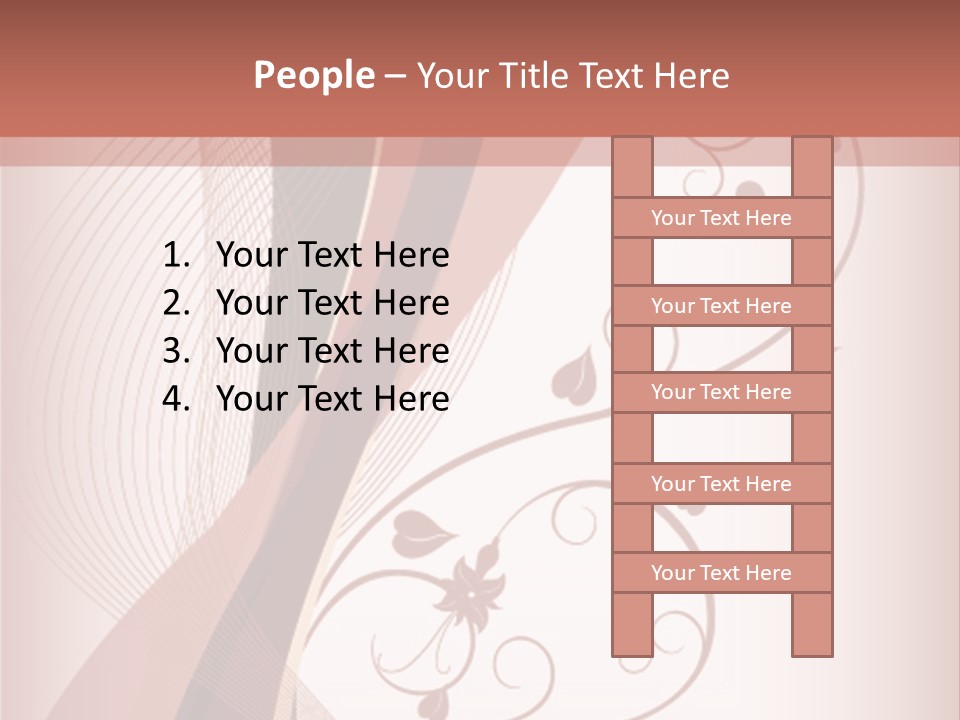 Illustration Lines Backdrop PowerPoint Template