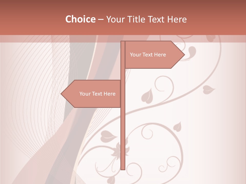 Illustration Lines Backdrop PowerPoint Template