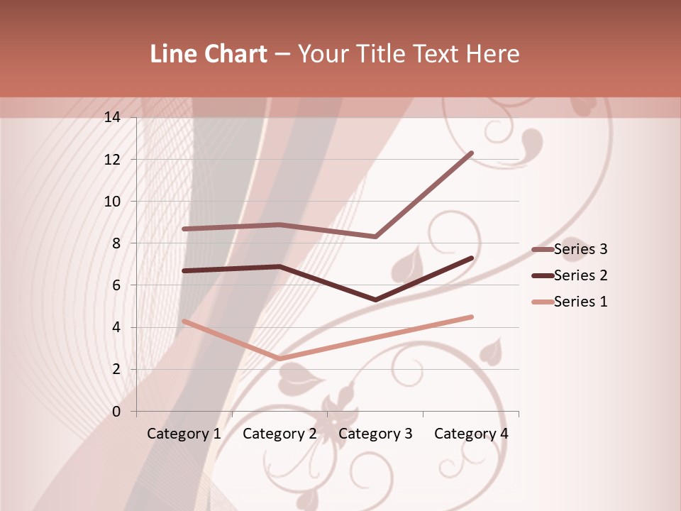 Illustration Lines Backdrop PowerPoint Template