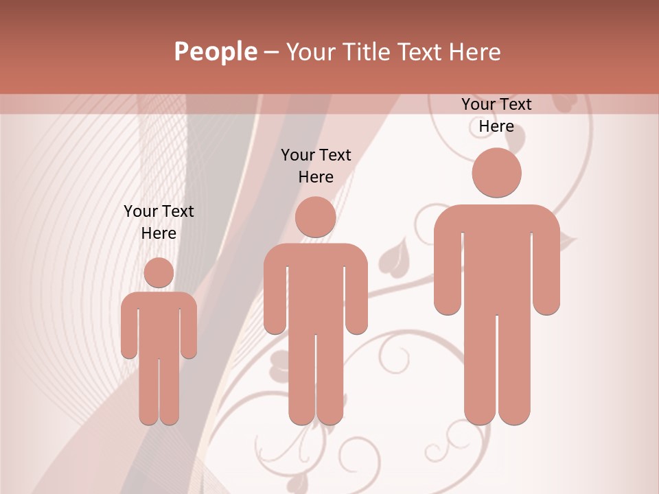 Illustration Lines Backdrop PowerPoint Template