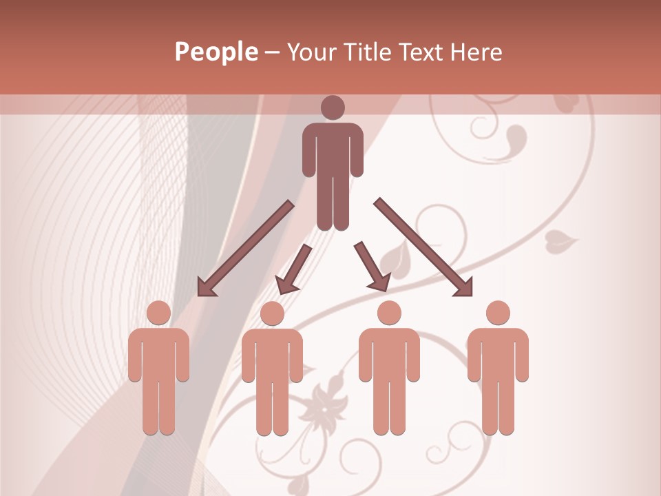 Illustration Lines Backdrop PowerPoint Template