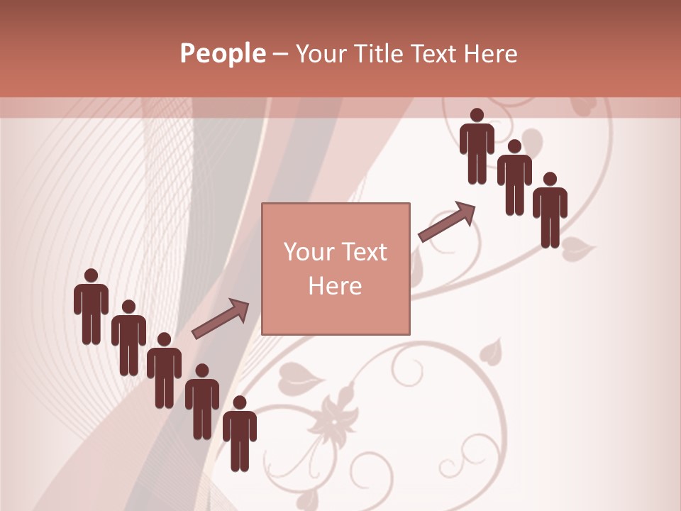 Illustration Lines Backdrop PowerPoint Template