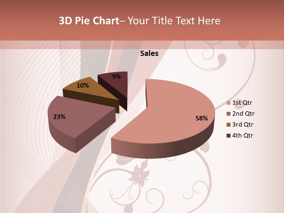 Illustration Lines Backdrop PowerPoint Template