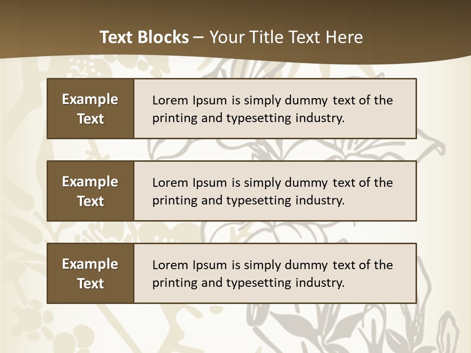 Floral Design Elegance PowerPoint Template