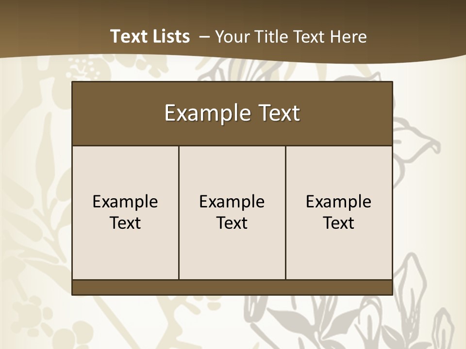 Floral Design Elegance PowerPoint Template