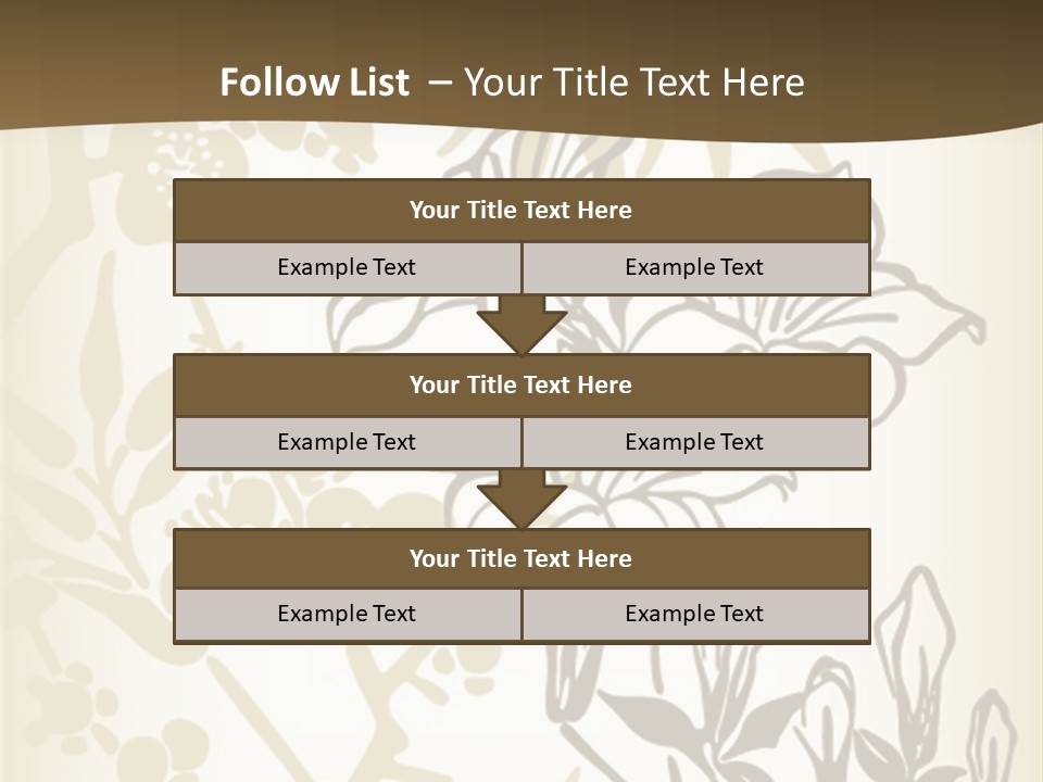 Floral Design Elegance PowerPoint Template