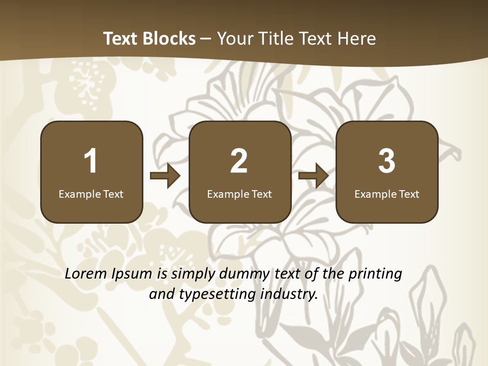 Floral Design Elegance PowerPoint Template