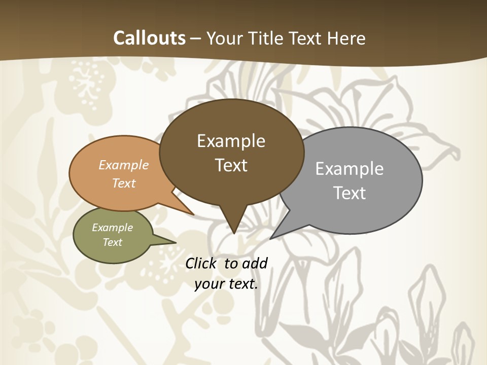Floral Design Elegance PowerPoint Template
