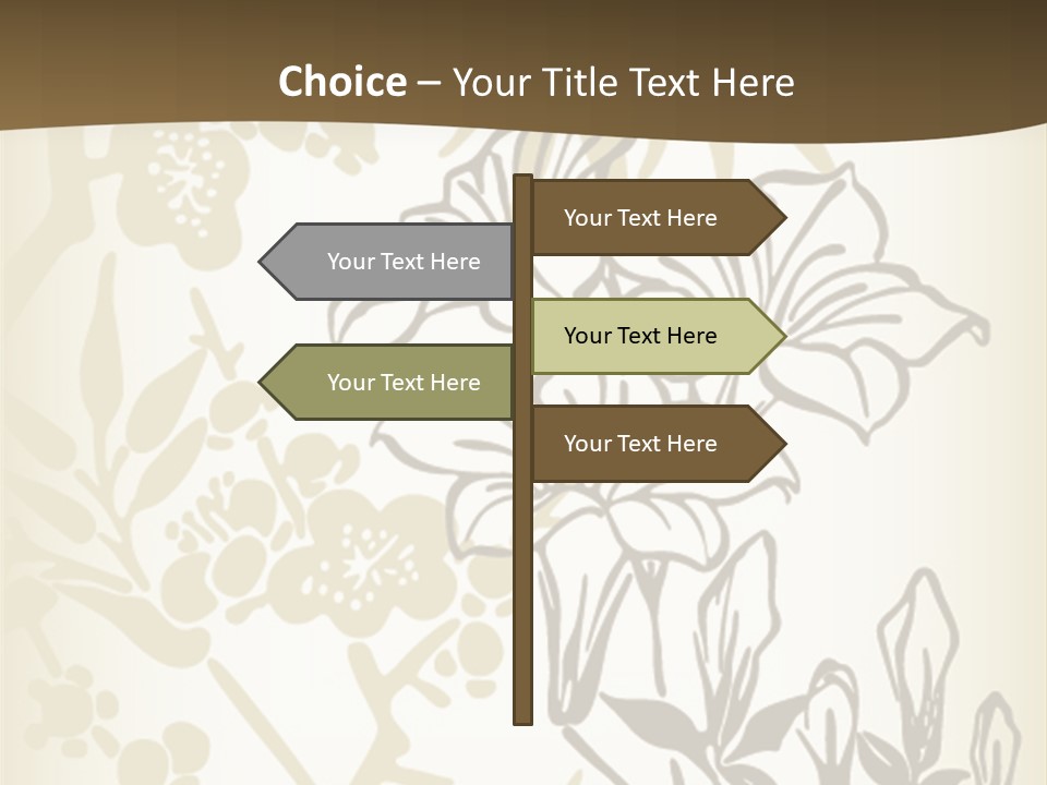 Floral Design Elegance PowerPoint Template