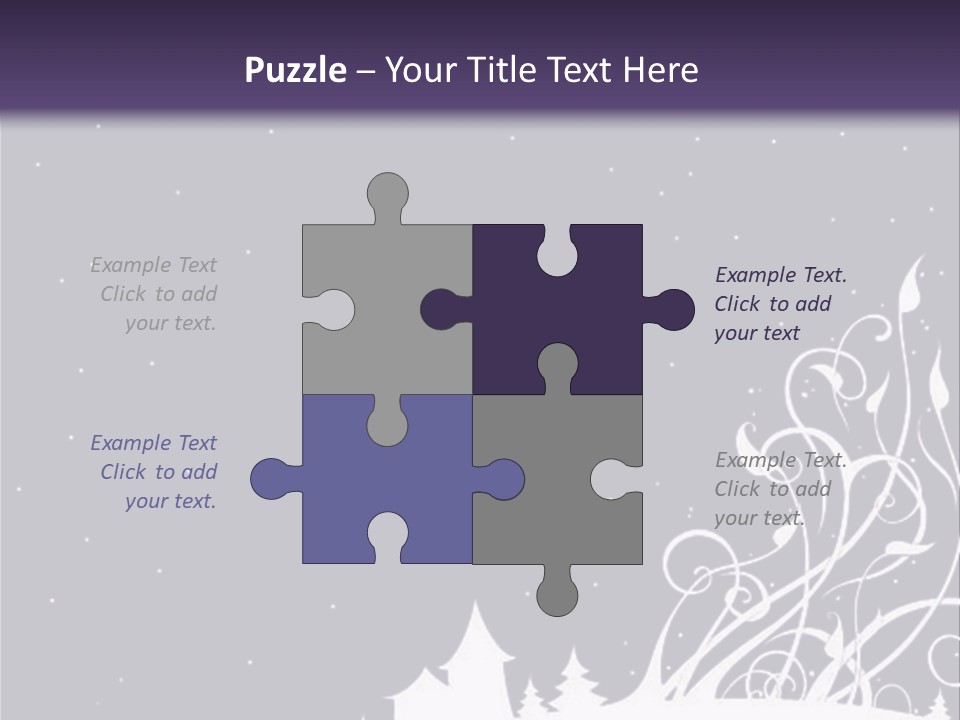 Night Event Xmas PowerPoint Template