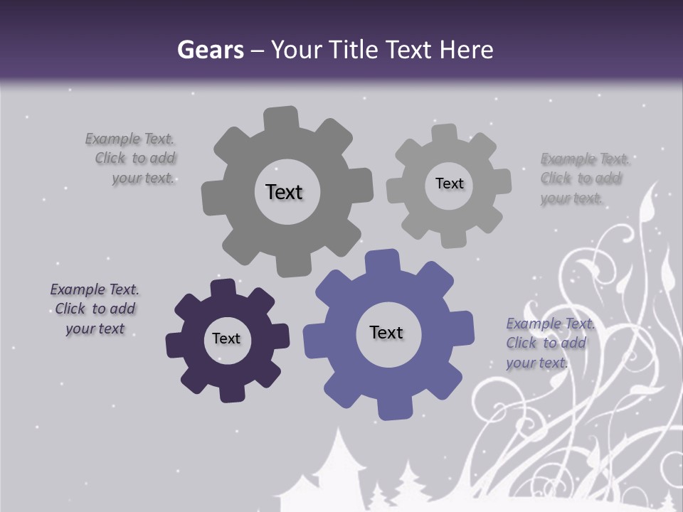 Night Event Xmas PowerPoint Template