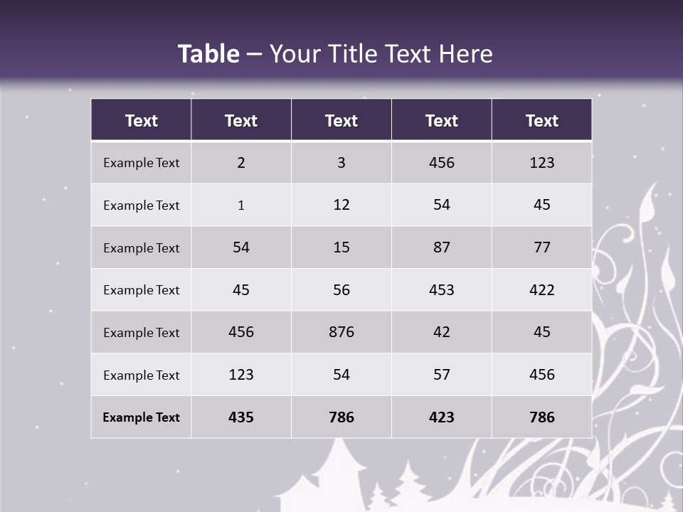 Night Event Xmas PowerPoint Template