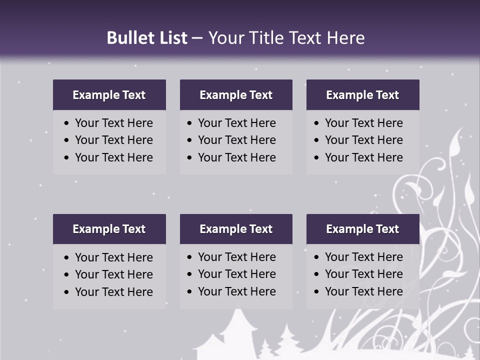 Night Event Xmas PowerPoint Template