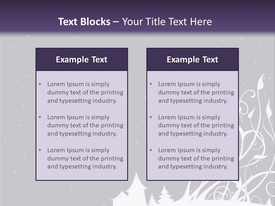 Night Event Xmas PowerPoint Template