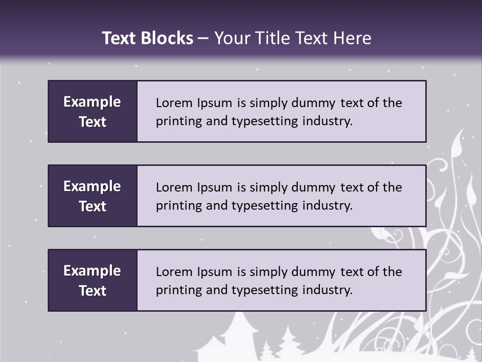 Night Event Xmas PowerPoint Template
