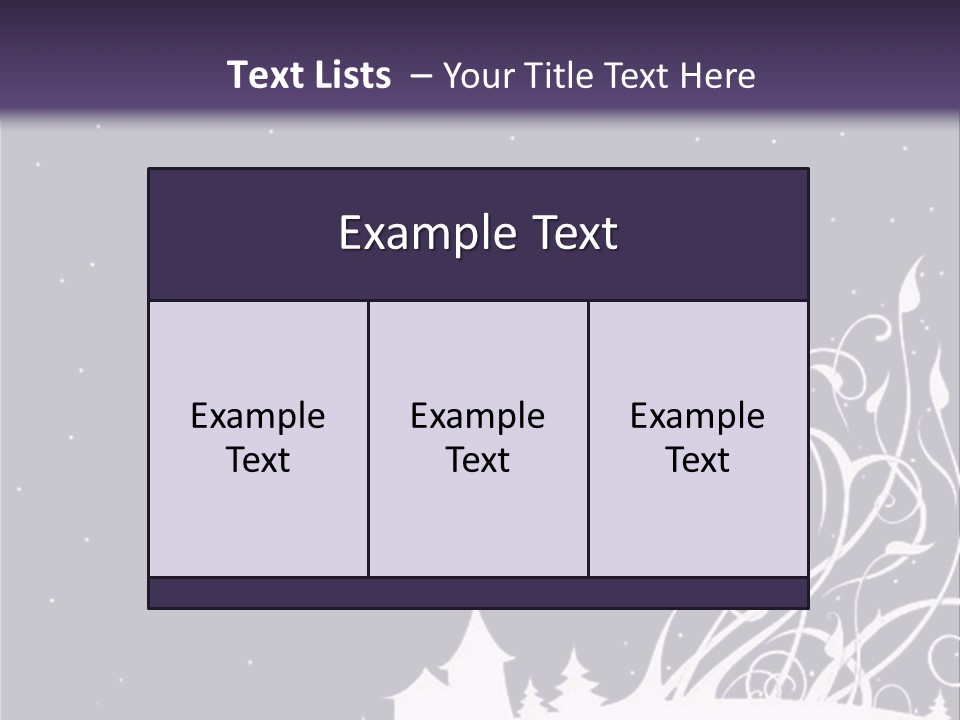 Night Event Xmas PowerPoint Template