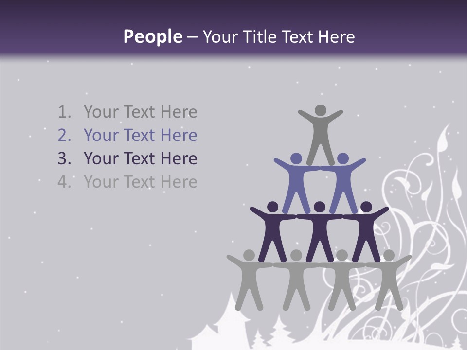 Night Event Xmas PowerPoint Template