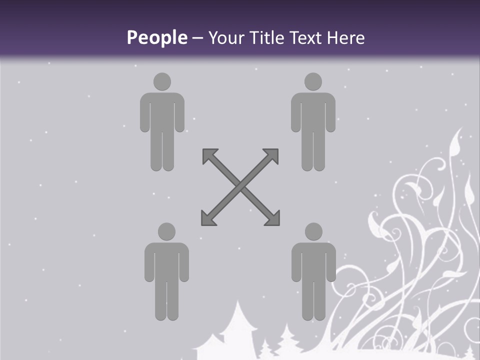 Night Event Xmas PowerPoint Template