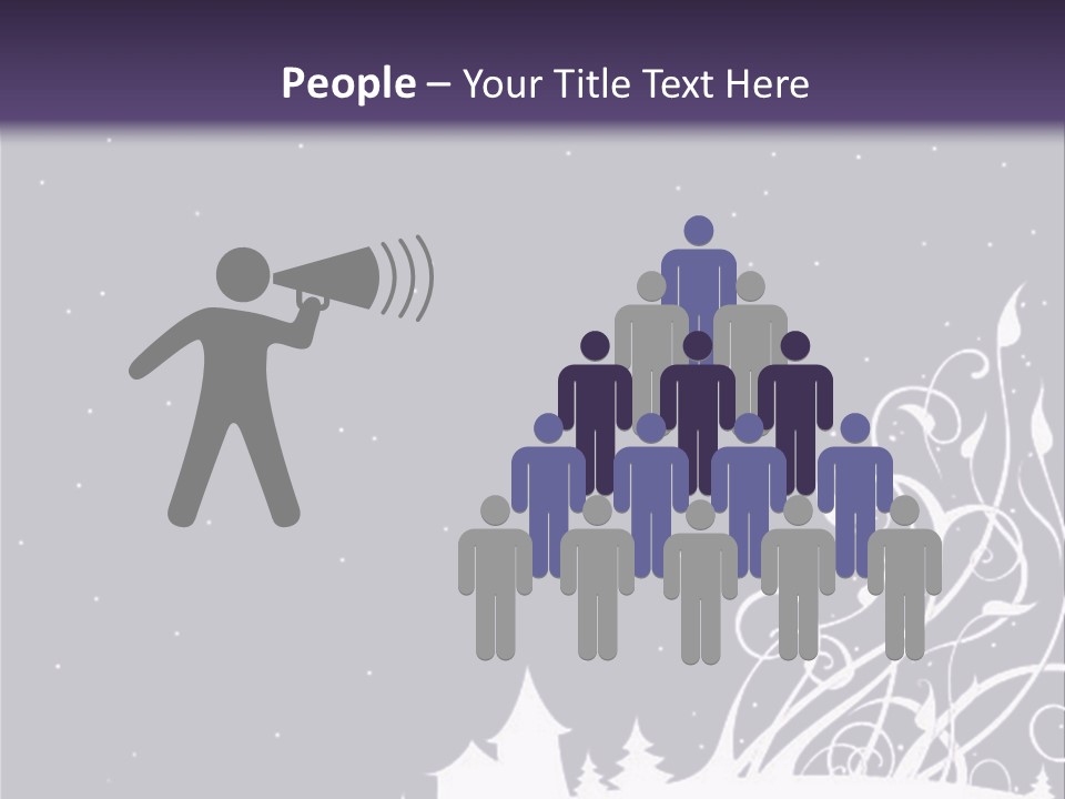 Night Event Xmas PowerPoint Template