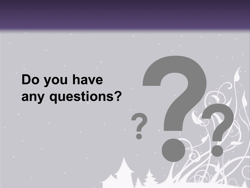 Night Event Xmas PowerPoint Template