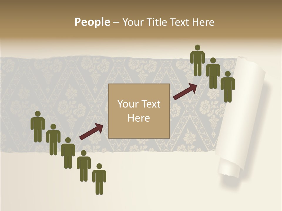 Baroque Illustration Brown PowerPoint Template