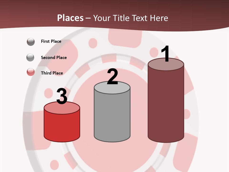 Success Plastic Red PowerPoint Template