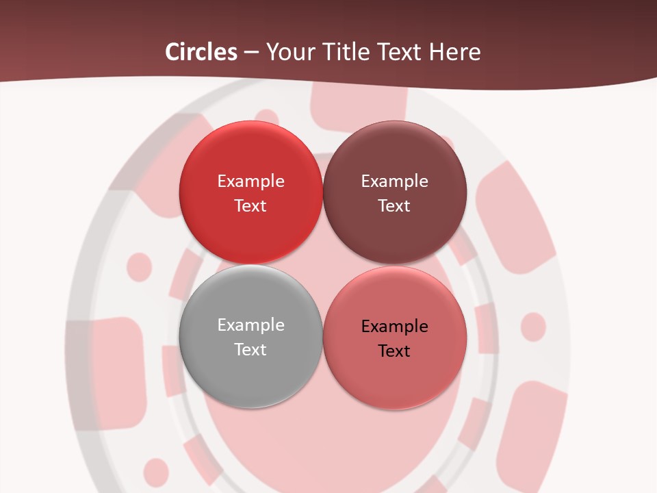 Success Plastic Red PowerPoint Template