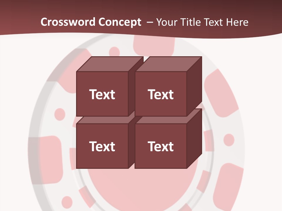 Success Plastic Red PowerPoint Template