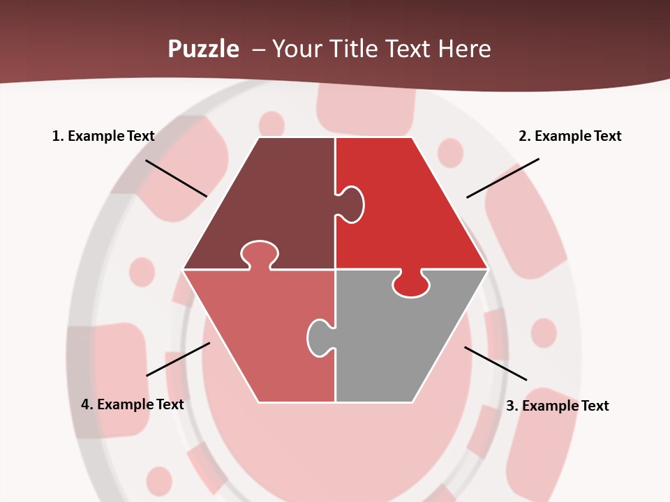 Success Plastic Red PowerPoint Template