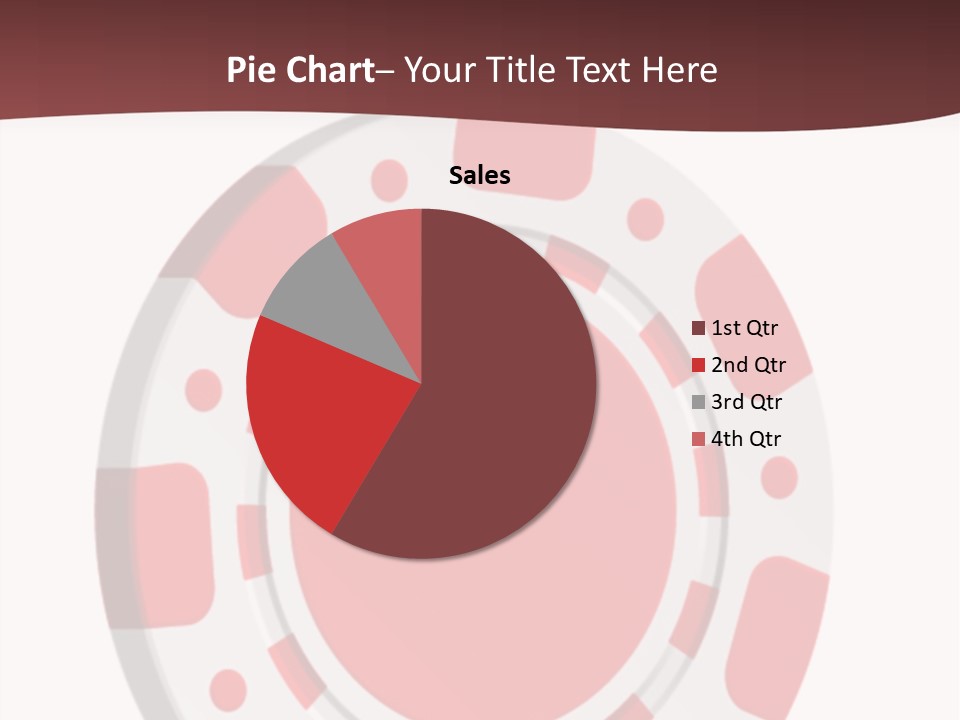 Success Plastic Red PowerPoint Template