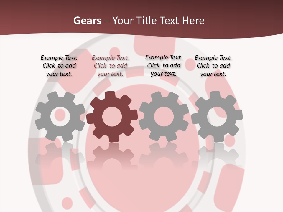 Success Plastic Red PowerPoint Template