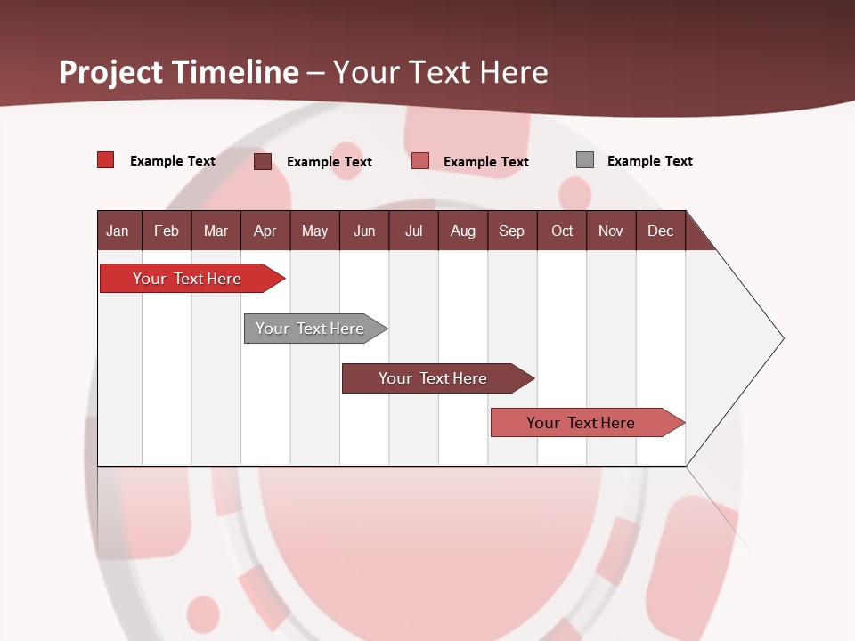 Success Plastic Red PowerPoint Template