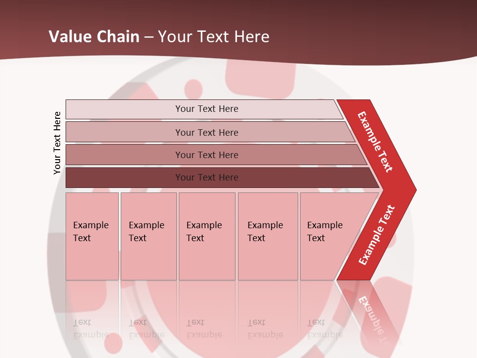 Success Plastic Red PowerPoint Template