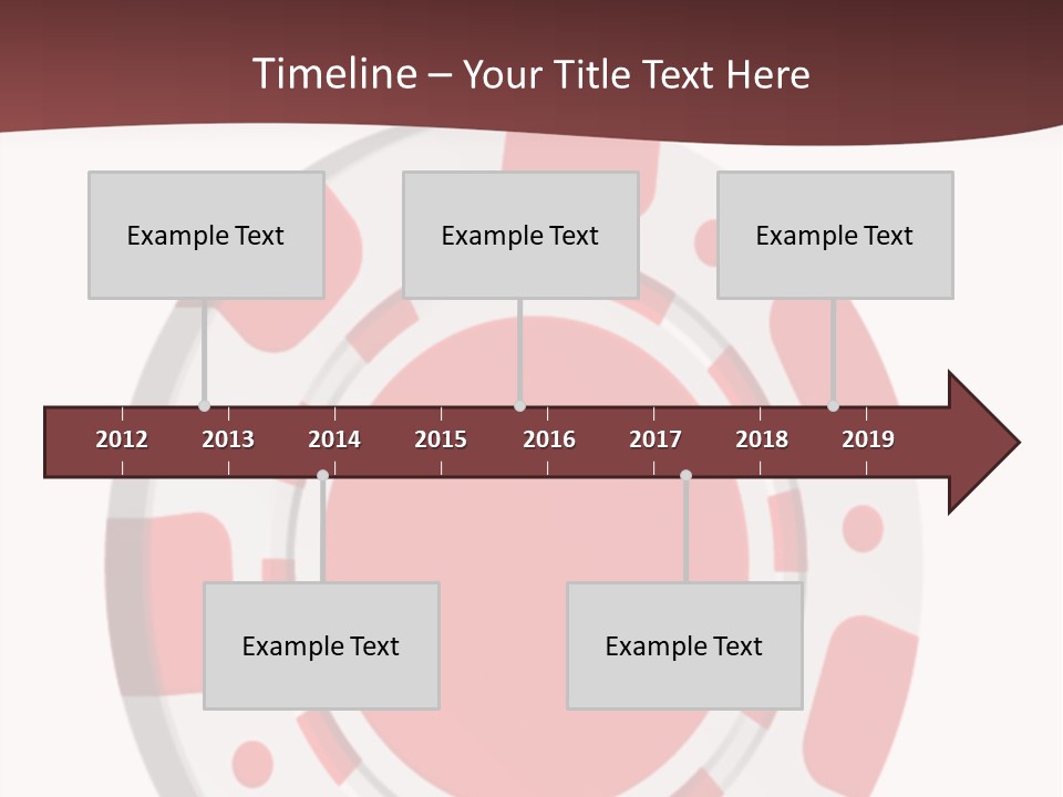 Success Plastic Red PowerPoint Template