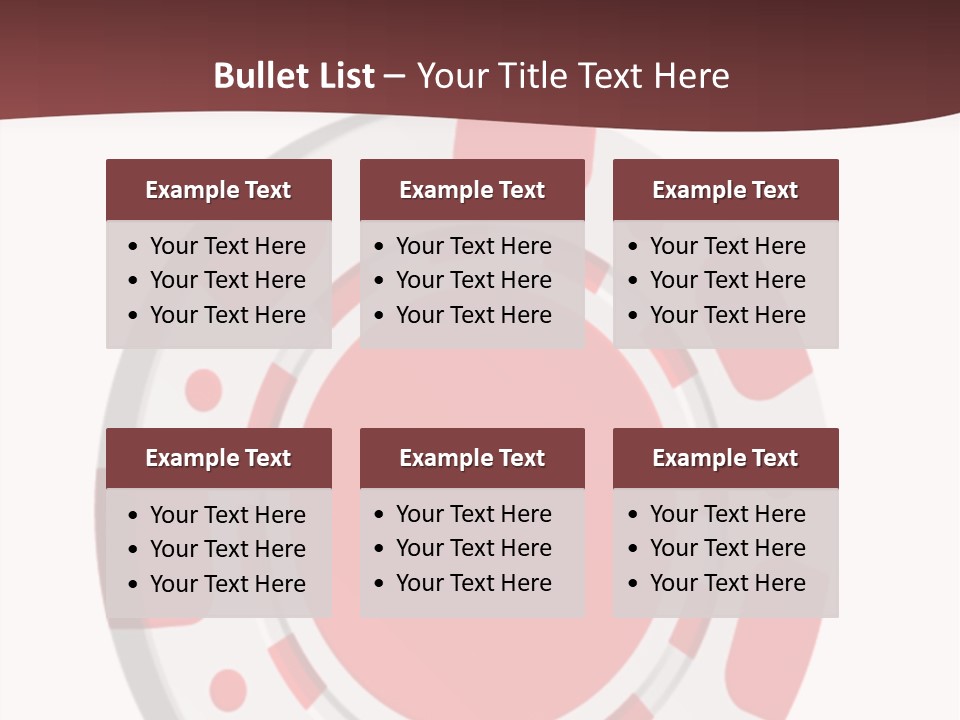 Success Plastic Red PowerPoint Template