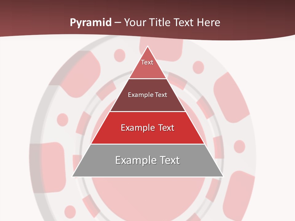 Success Plastic Red PowerPoint Template