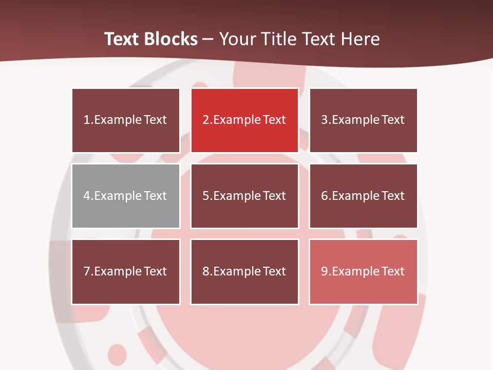 Success Plastic Red PowerPoint Template