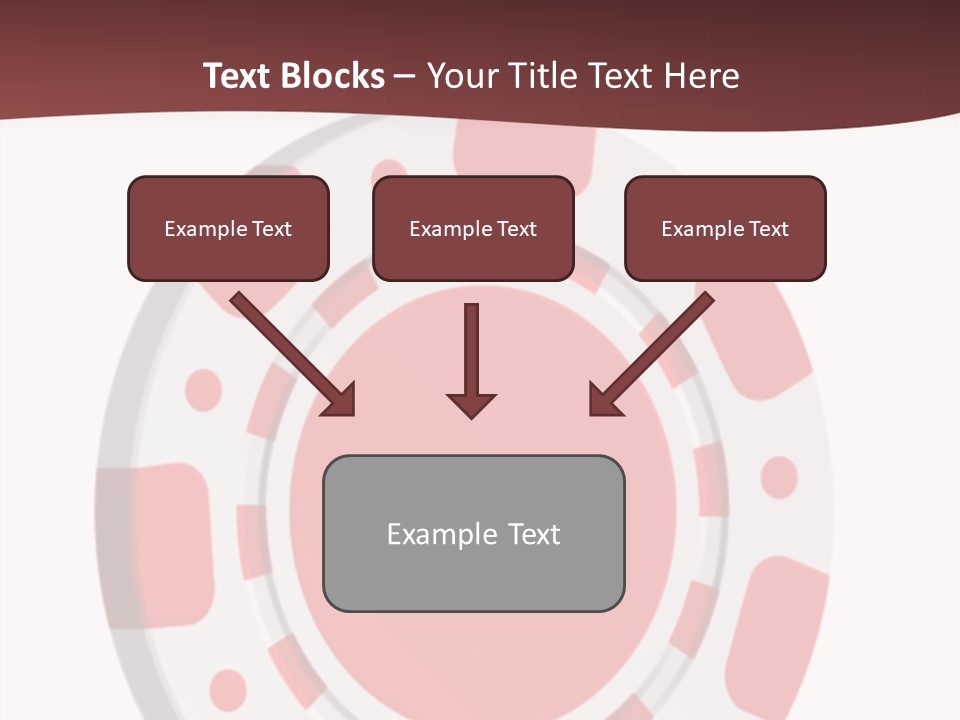 Success Plastic Red PowerPoint Template