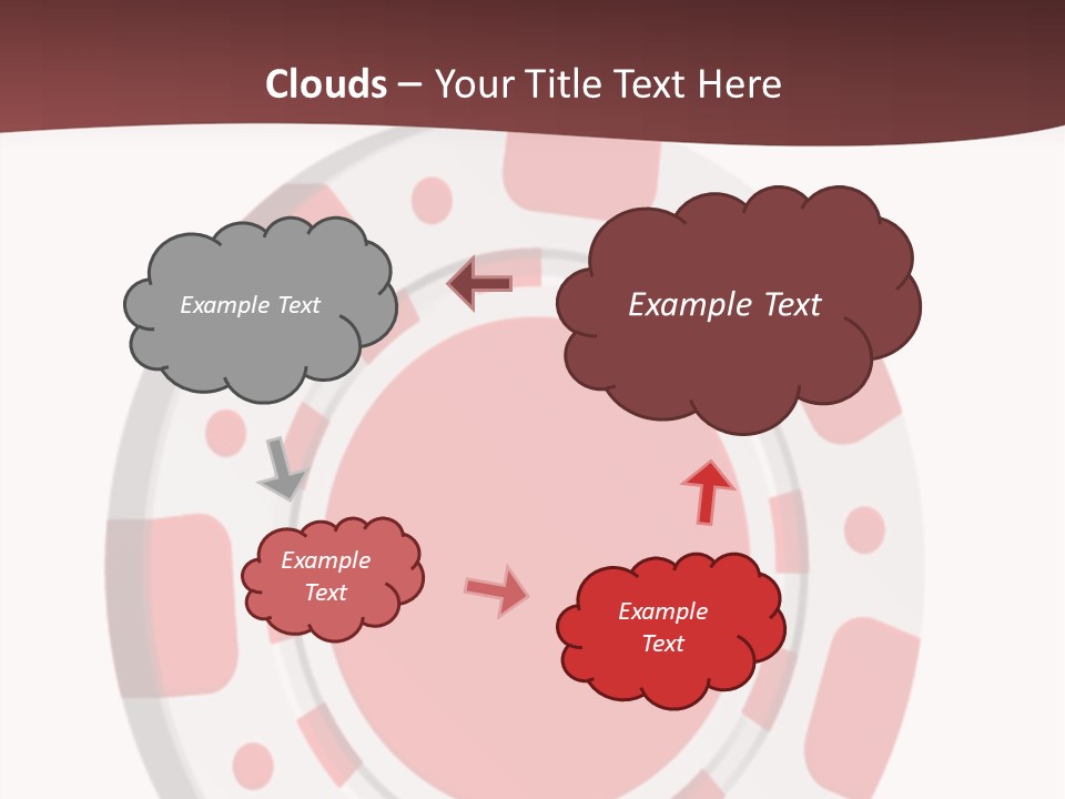 Success Plastic Red PowerPoint Template