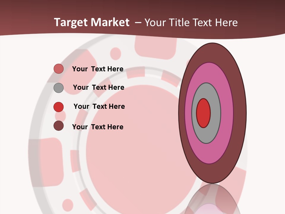 Success Plastic Red PowerPoint Template