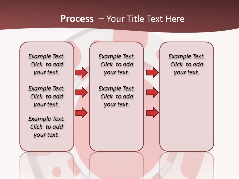 Success Plastic Red PowerPoint Template