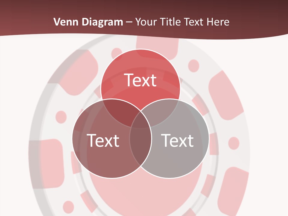 Success Plastic Red PowerPoint Template