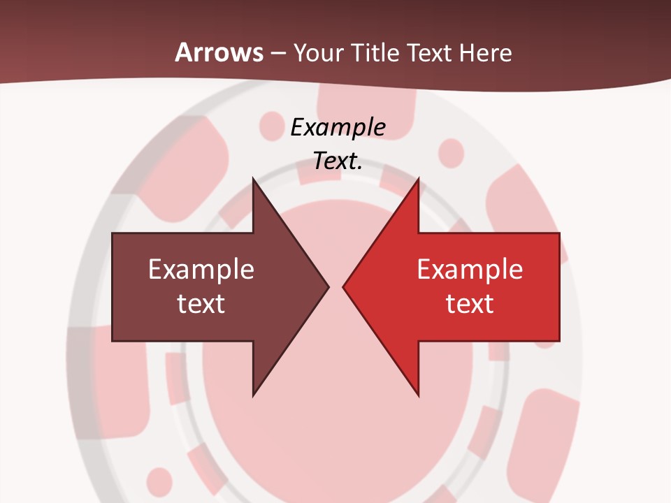 Success Plastic Red PowerPoint Template