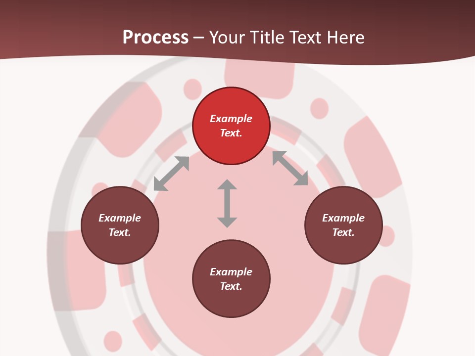 Success Plastic Red PowerPoint Template