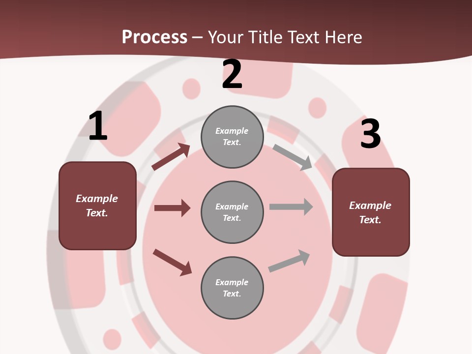 Success Plastic Red PowerPoint Template